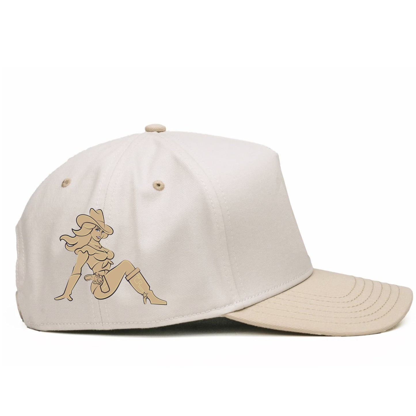 Chug Roulette X Freedom Funnel Off-White & Tan Hat