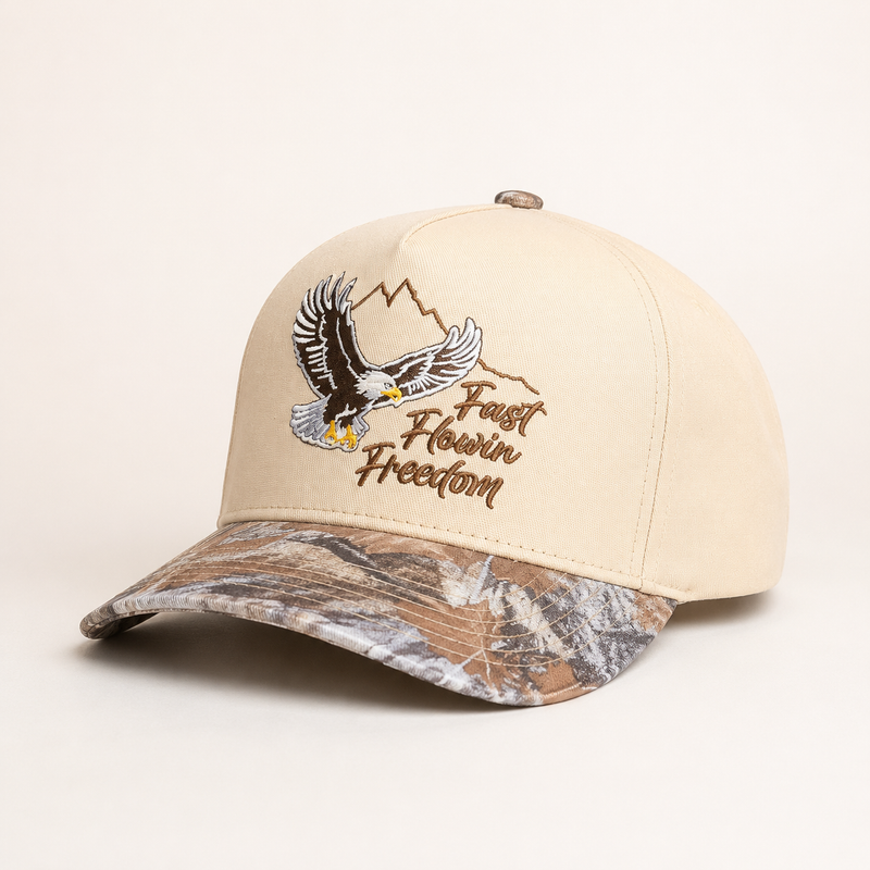 FAST FLOWIN FREEDOM CAMO HAT