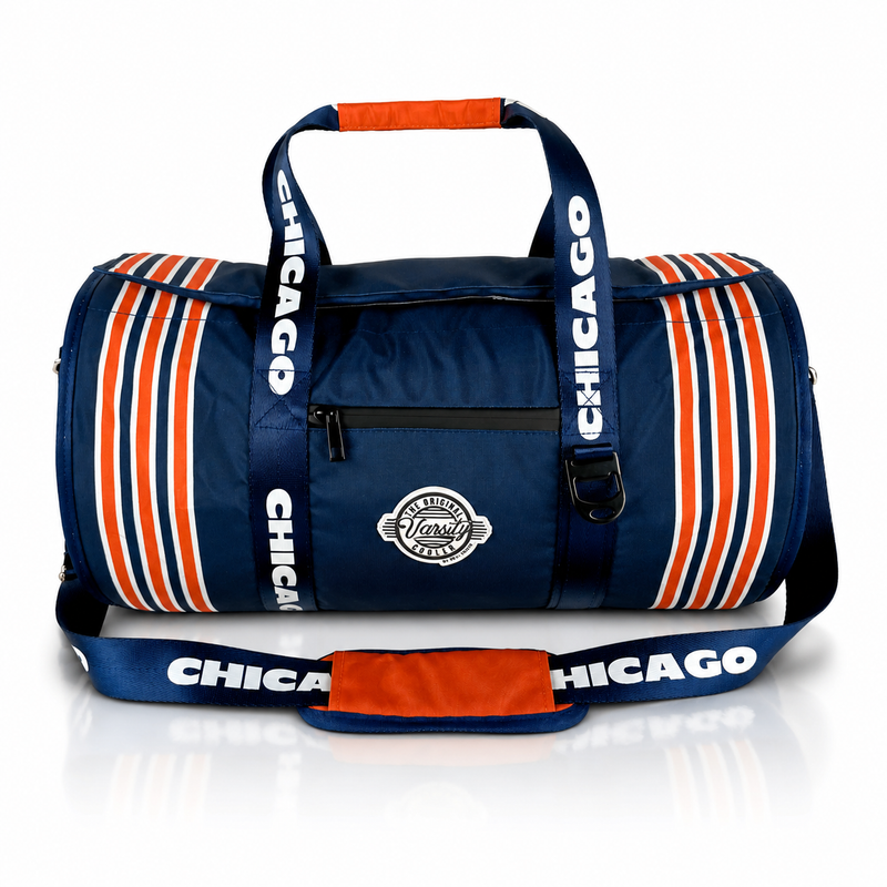 Varsity Cooler Football Duffel