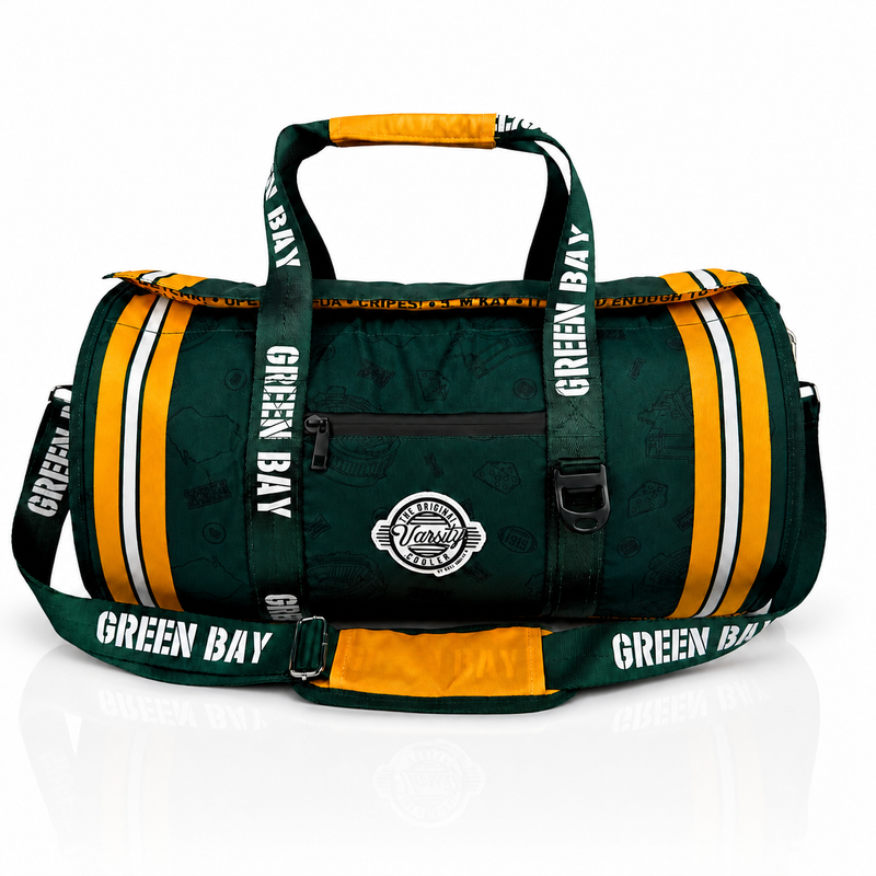 Varsity Cooler Football Duffel