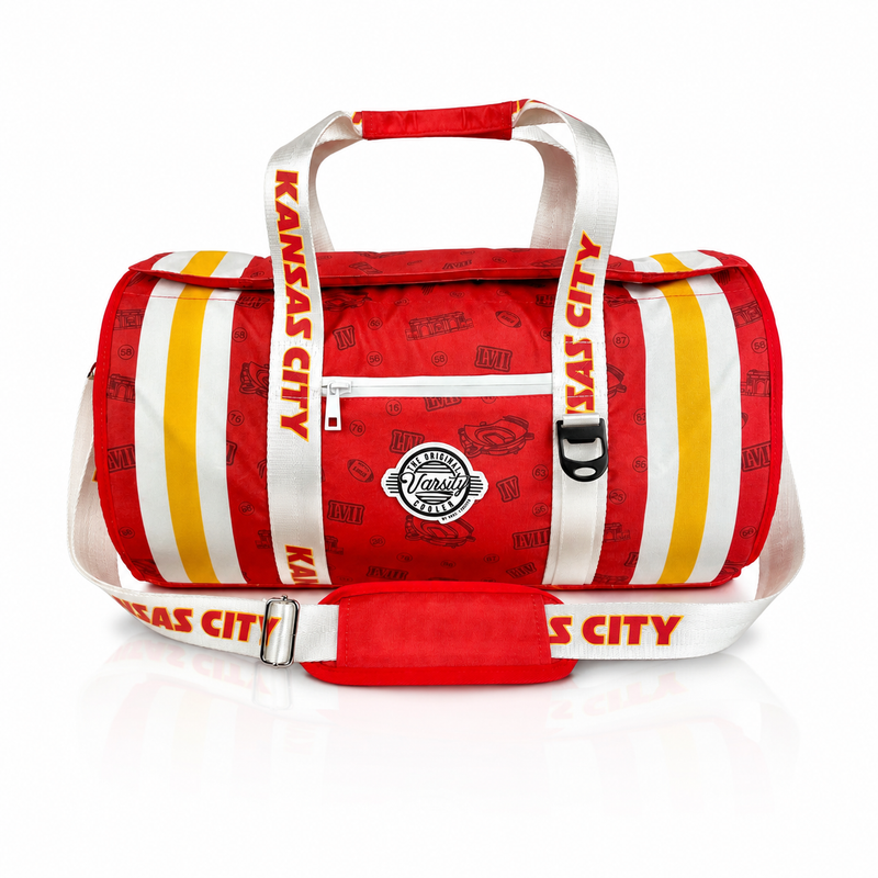 Varsity Cooler Football Duffel