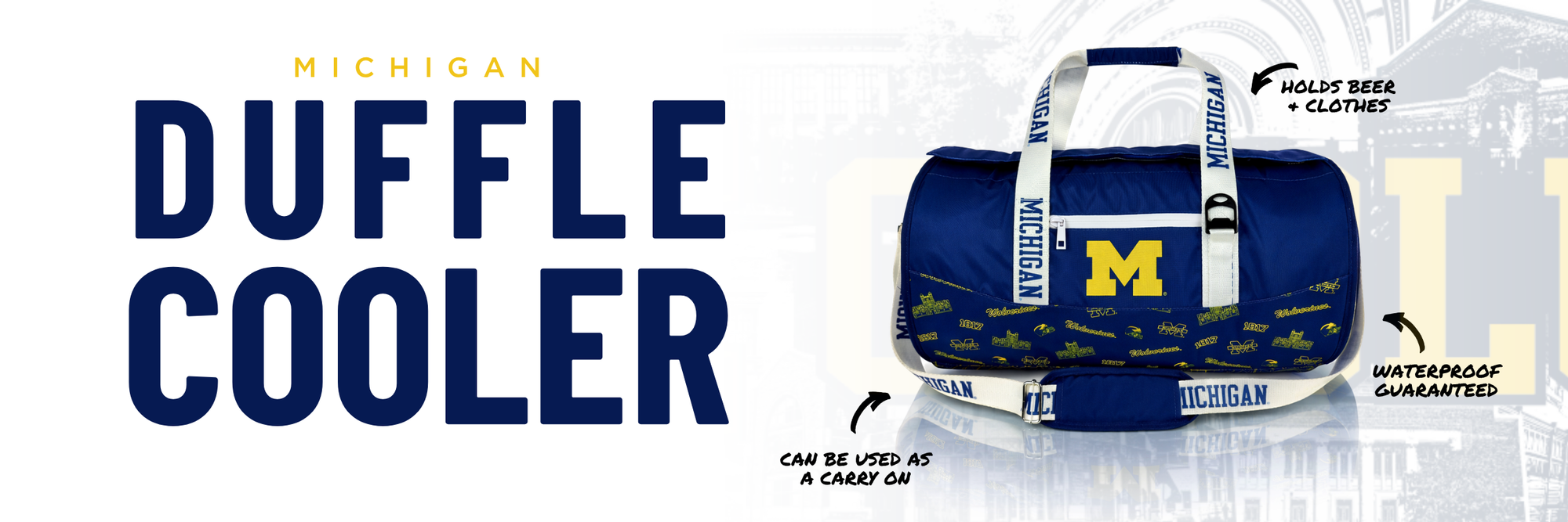 Varsity Cooler NCAA Duffel