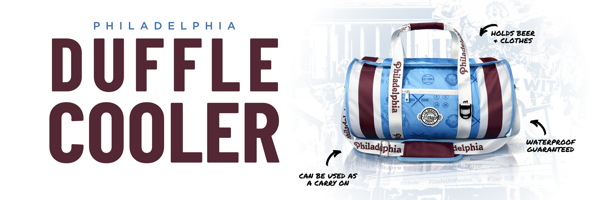 Varsity Cooler Baseball Duffel