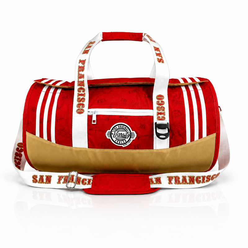 Varsity Cooler Football Duffel