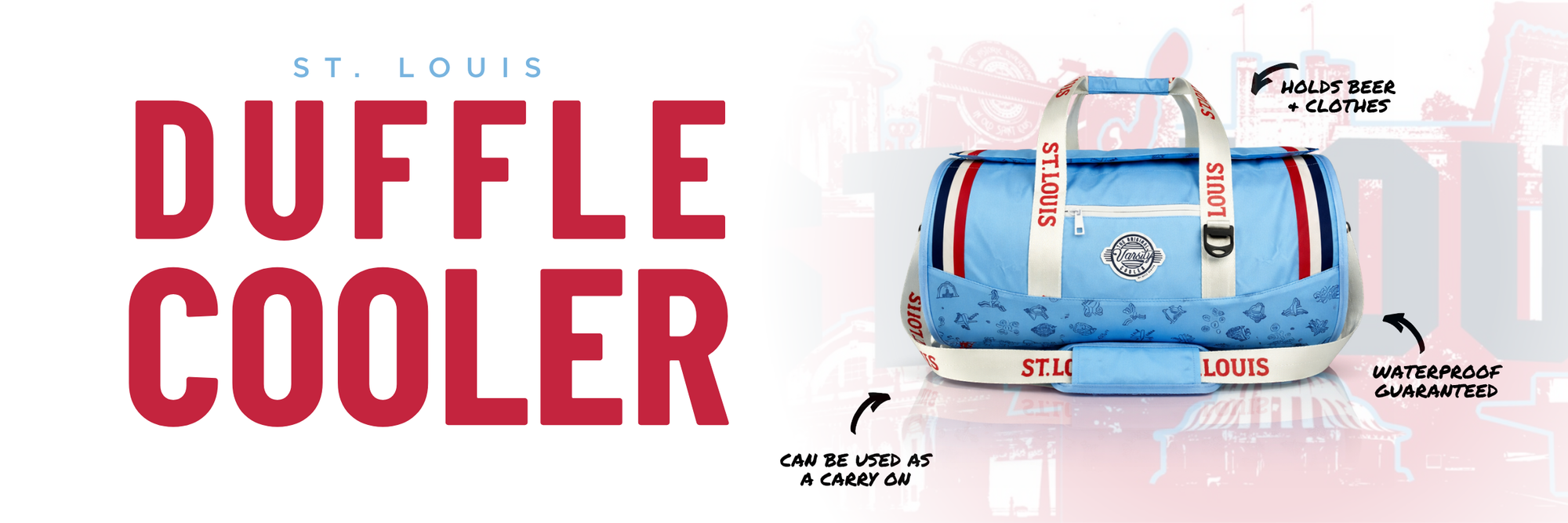 Varsity Cooler Baseball Duffel