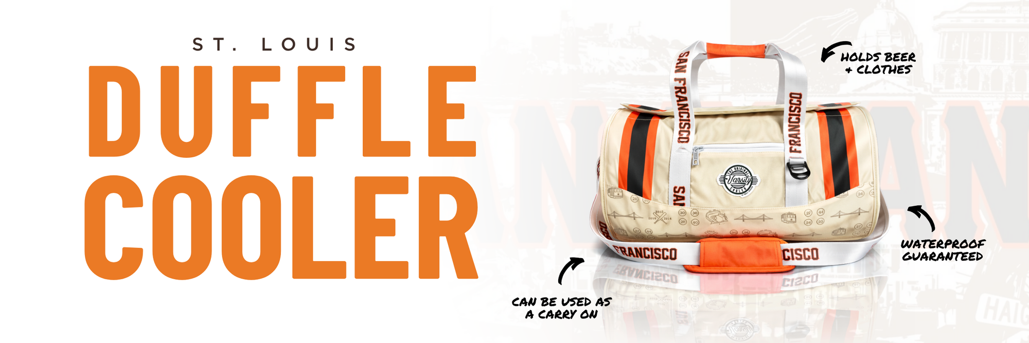 Varsity Cooler Baseball Duffel