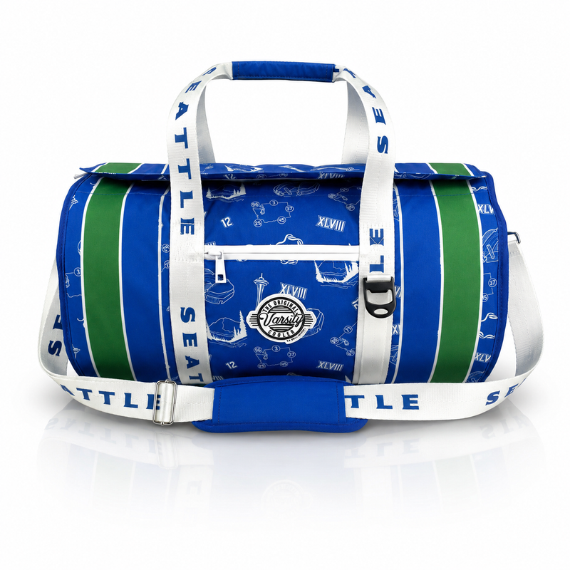 Varsity Cooler Football Duffel
