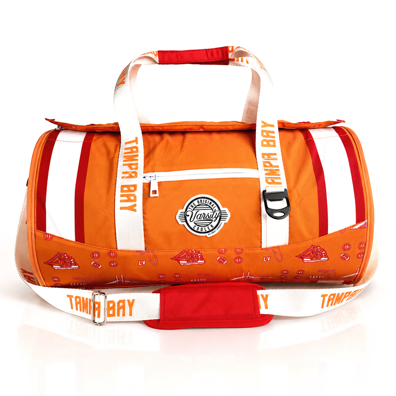 Varsity Cooler Football Duffel