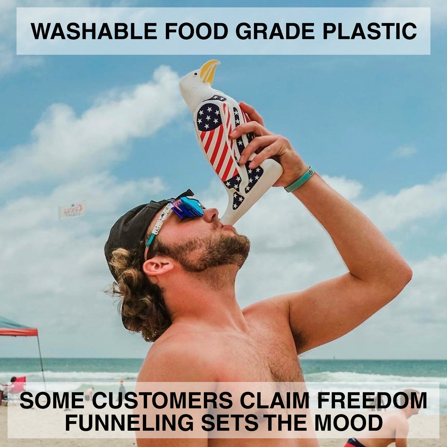 America's Freedom Funnel - Eagle Shaped Chug Technology